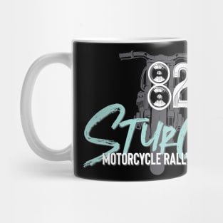 82nd Sturgis motorcycle rally teal and grey Mug